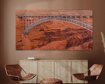 canyon dam bridge by Corrie Ruijer