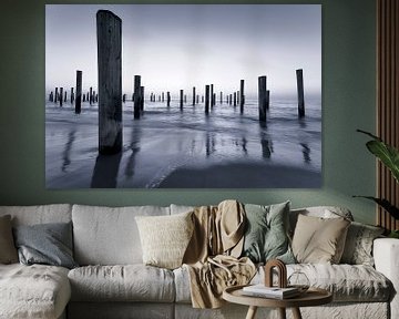 The striking beach of Petten by Rigo Meens