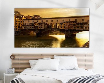 Ponte Vecchio die Goldene Brücke von Jeffrey Tukker