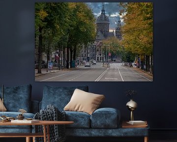 Prins Hendrikkade Amsterdam van Foto Amsterdam/ Peter Bartelings