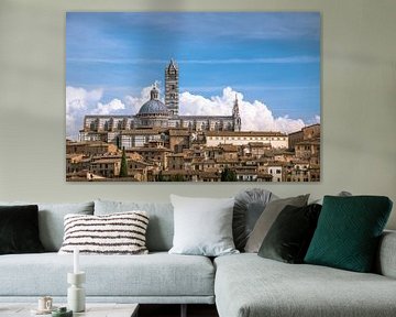 Der Dom von Siena in der Wolke von Jelmer Laernoes