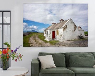Oude cottage in Ierland