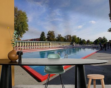 Openluchtzwembad De Houtvaart - Open Monumentendagen-2020-4 van Eric Oudendijk