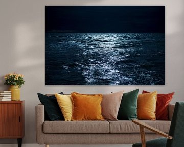 Zee tegen het licht van Stephan Zaun