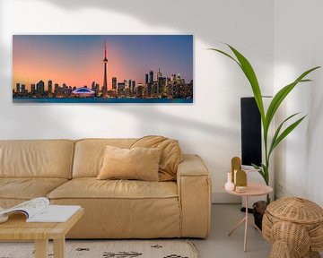 Panorama der Skyline von Toronto