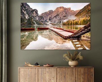 Prague Lake, Lago di Braies by Michael Blankennagel