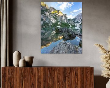 Reflexionen der Berge von Sonny Vermeer