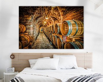 Wine cellar by Frans Scherpenisse