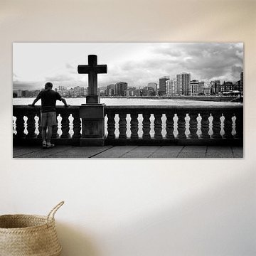 Urban / Street scene (schwarz-weiß)