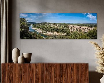 Panorama Pont du Gard van BTF Fotografie