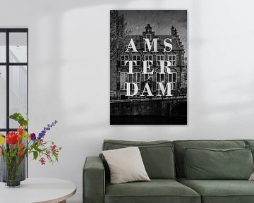 Steden in de regen: Amsterdam II van Christian Müringer