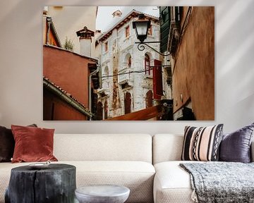 Straßen von Rovinj, Kroatien | Farbenfrohe Reisefotografie von Trix Leeflang