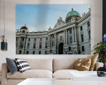 Hofburg Imperial Palace in Vienna, Austria | Colorful travel photography by Trix Leeflang