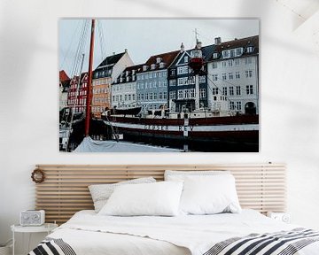 Nyhavn in Copenhagen, Denmark | Colorful travel photography by Trix Leeflang