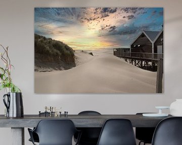 Strand de Koog Texel van Fred Knip