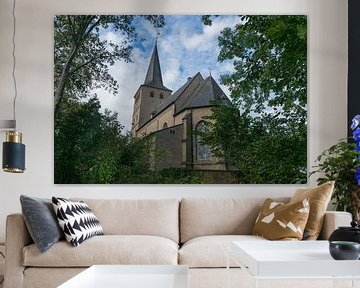 Mooie kerk in Hoch Elten, Duitsland van Patrick Verhoef