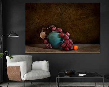 Still life with grapes II by Corinne Welp