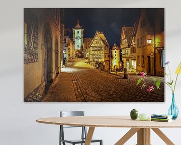 Plönlein - Rothenburg ob der Tauber van Sabine Wagner