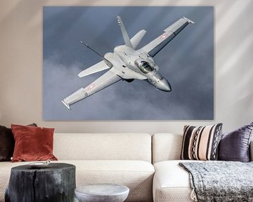 Zwitsers F/A-18 gevechtsvliegtuig van KC Photography