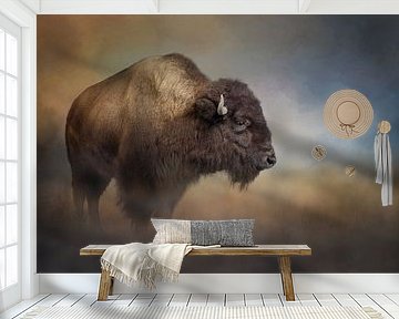 American bison by Diana van Tankeren