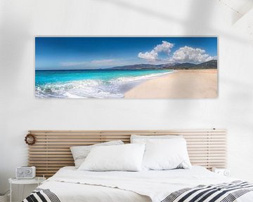 Caraïbisch strand op het eiland Corsica in de Middellandse Zee van Voss Fine Art Fotografie
