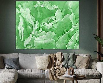 Peony (Mint Green Version) by Caroline Lichthart