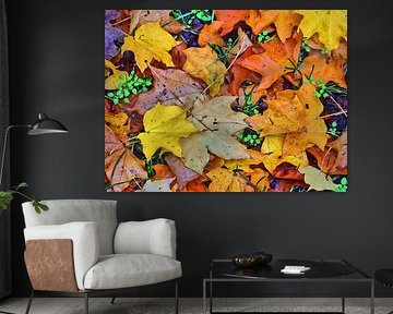 Herfstbladstilleven