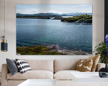 Blue sea in Norway by Karijn | Fine art Natuur en Reis Fotografie