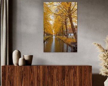 Autumn in Friesland 2 by Marcel Kieffer