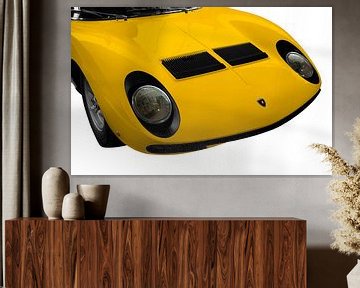Lamborghini Miura in original yellow by aRi F. Huber