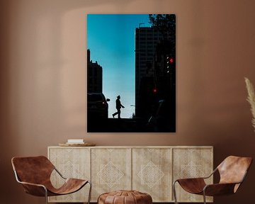 Silhouet in San Francisco van Rutger van Loo