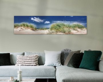 Panorama in den Dünen und am Strand der Insel Hiddensee an der Ostsee. von Voss Fine Art Fotografie