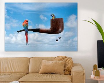 “Ceci n’est pas une pipe” zei Magritte van Lida Bruinen
