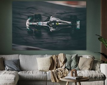 Valtteri Bottas - F1 Mercedes van Kevin Baarda