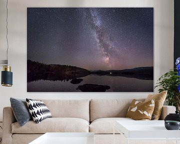 Milkyway over Norway van Marc Hollenberg