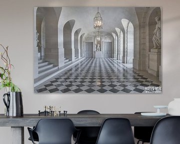 The white corridor by Niels Van der Borght