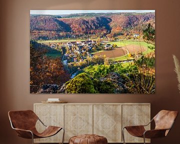 La vallée du Danube près de Beuron sur Jan Schuler