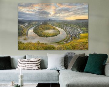 Moselle loop in Bremm by Michael Valjak