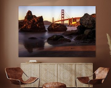 Golden Gate Bridge van Steve Mestdagh