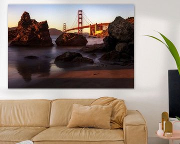 Golden Gate Bridge van Steve Mestdagh