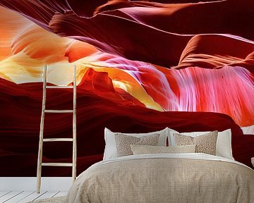 The colors of Antelope Canyon, United States by Adelheid Smitt