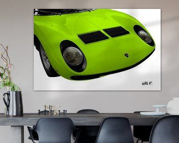 Lamborghini Miura in origineel groen