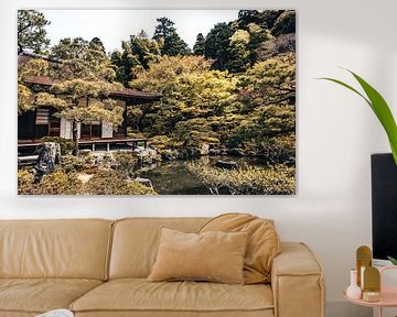 Ginkaku-ji temple in Kyoto, Japan by Expeditie Aardbol