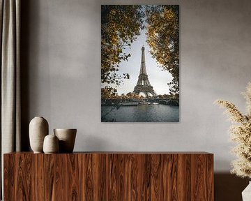 Eiffel Tower, Paris by Munich Art Prints