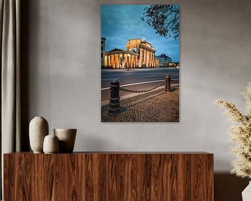 Brandenburg Gate Berlin by Munich Art Prints