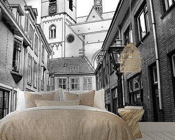 Beschuitsteeg Leiden Netherlands by Hendrik-Jan Kornelis