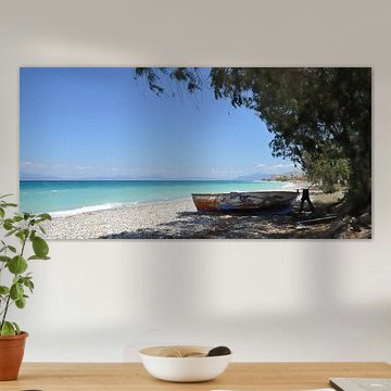 Verlassene Fischerboot