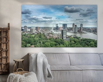 Skyline von Rotterdam von Sonny Vermeer