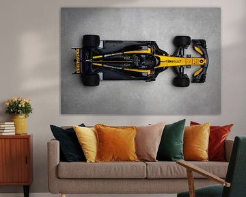 F1 Renault Sport #27 Nico Hulkenberg (Hülkenberg) van Kevin Baarda