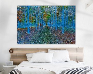 La forêt bleue sur Herman Kremer